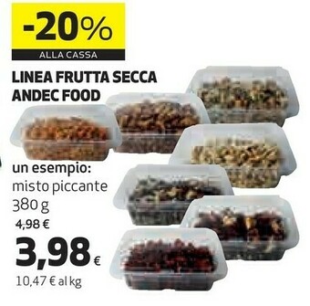 Coop Frutta secca offerta