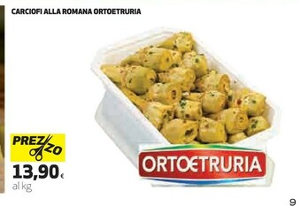 Coop Carciofi offerta