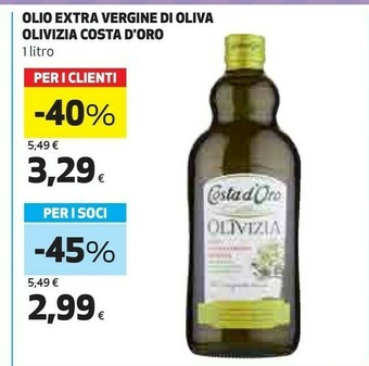 Coop Olivizia Olio extravergine di oliva offerta