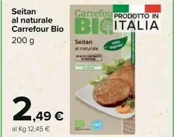 Carrefour - Seitan Al Naturale Bio