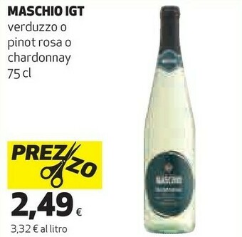 Coop Vino bianco offerta