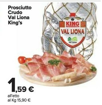 Carrefour Market Prosciutto crudo offerta