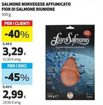 Coop Salmone affumicato offerta