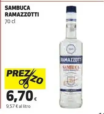 Coop Ramazzotti Sambuca offerta