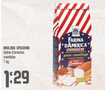 Molino Spadoni farina d'america manitola 1 kg