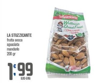 La Stuzzicante frutta secca sgusciata mandorle 200 gr