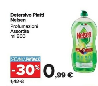 Carrefour Market Nelsen Detersivo piatti offerta
