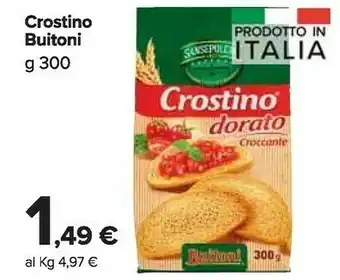 Carrefour Market Buitoni Crostini offerta