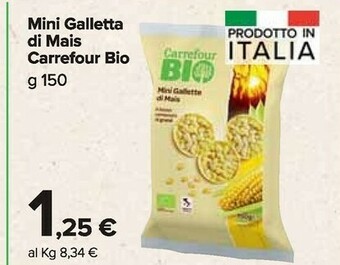 Carrefour Market Gallette di mais offerta