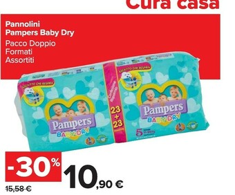 Carrefour Market Pampers Baby Dry offerta