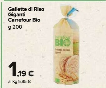 Carrefour Market Gallette di riso offerta