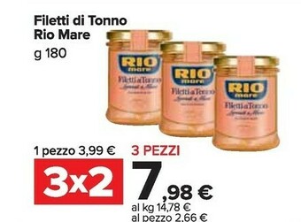 Carrefour Market Rio Mare Tonno Rio mare offerta