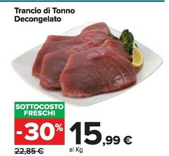 Carrefour Market Tonno fresco offerta
