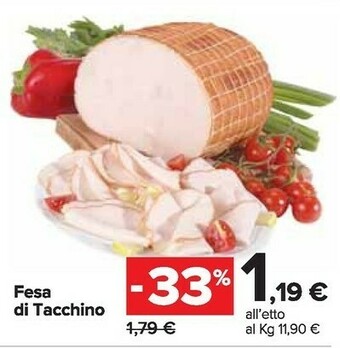 Carrefour Market Fesa di tacchino offerta