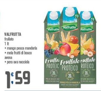 Ottimo Market Valfrutta frullato 1 lt offerta
