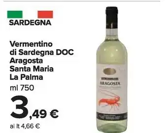 Carrefour Market Santa maria Vino bianco offerta