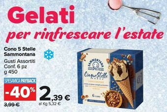 Carrefour Market Sammontana Gelato offerta