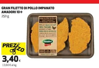 Coop Amadori Crocchette di pollo offerta