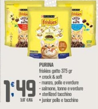 Ottimo Market Purina Friskies gatto 375 gr offerta