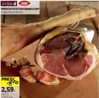 Coop San daniele Prosciutto San Daniele offerta