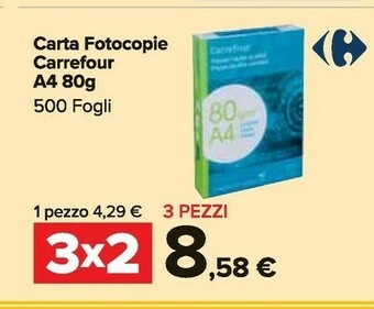 Carrefour Market Carta offerta