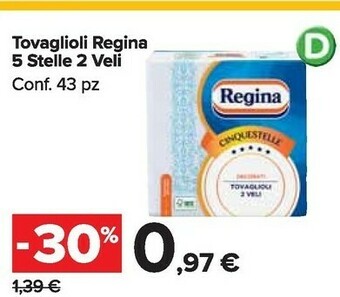 Carrefour Market Regina Tovaglioli offerta