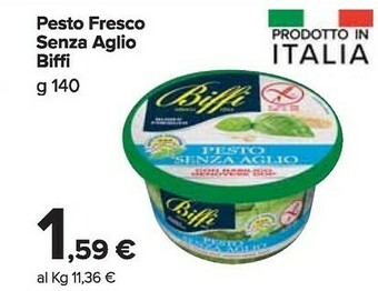 Carrefour Market Biffi Pesto offerta