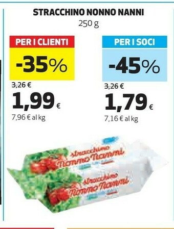 Coop Nonno Nanni Stracchino offerta