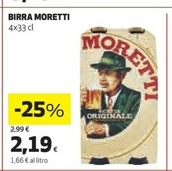 Coop Moretti Birra offerta