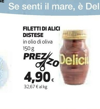 Coop Delicius Alici offerta