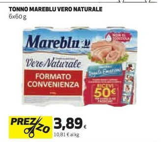 Coop Mareblu Tonno offerta