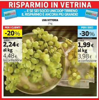 Coop Uva offerta