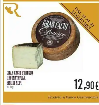 Sini Di Nepi Gran Cacio Etrusco I Buonatavola