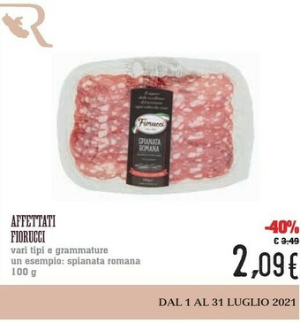 Conad City Fiorucci Affettati offerta