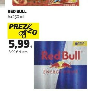 Coop Red bull Energy drink offerta
