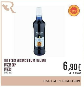 Tuscus Olio Extra Vergine Di Oliva Italiano Tuscia Dop
