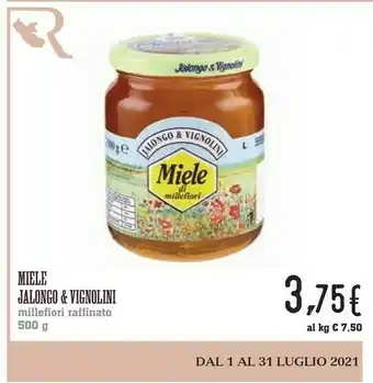 Jalongo & vignolini Miele Di Millefiori 500 G(ml)