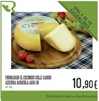 Conad City Azienda Agricola Agri-in Formaggio Il Cremoso Colli Sabini offerta