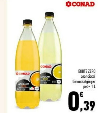 Conad City Conad - Limonata Zero 1000 G(ml) offerta