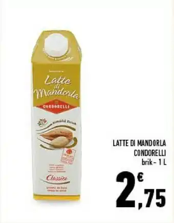 Conad City Condorelli Latte Di Mandorla Classico offerta