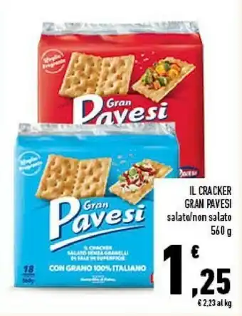 Conad City Pavesi Il Cracker Gran Salato offerta