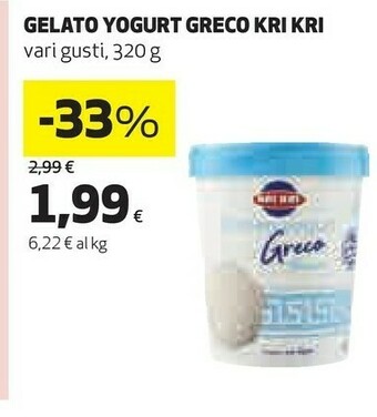 Coop Kri kri Yogurt greco offerta