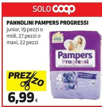 Coop Pampers Pannolini offerta