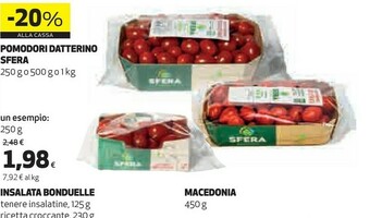Coop Sfera Pomodori Datterino offerta