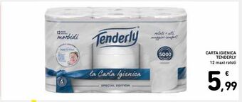 Spazio Conad Carta igienica tenderly offerta