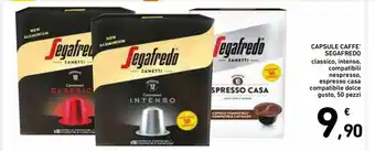 Spazio Conad Capsule caffè segafredo offerta