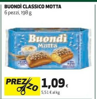 Coop Motta Buondì 198 G(ml) offerta