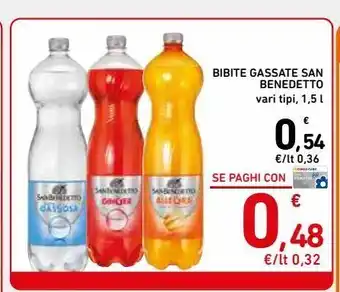 Spazio Conad Bibite gassate san benedetto offerta