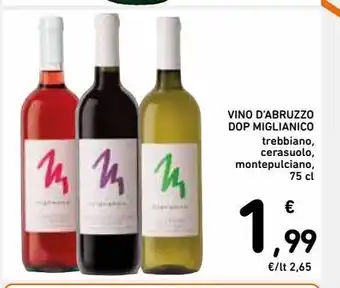 Spazio Conad Vino d'abruzzo dop miglianico offerta