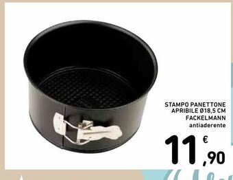 Stampo panettone apribile fackelmann